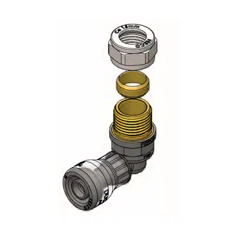 Oferta De Temporada Codo Compresión Push Fit FERCO 16 x 15mm