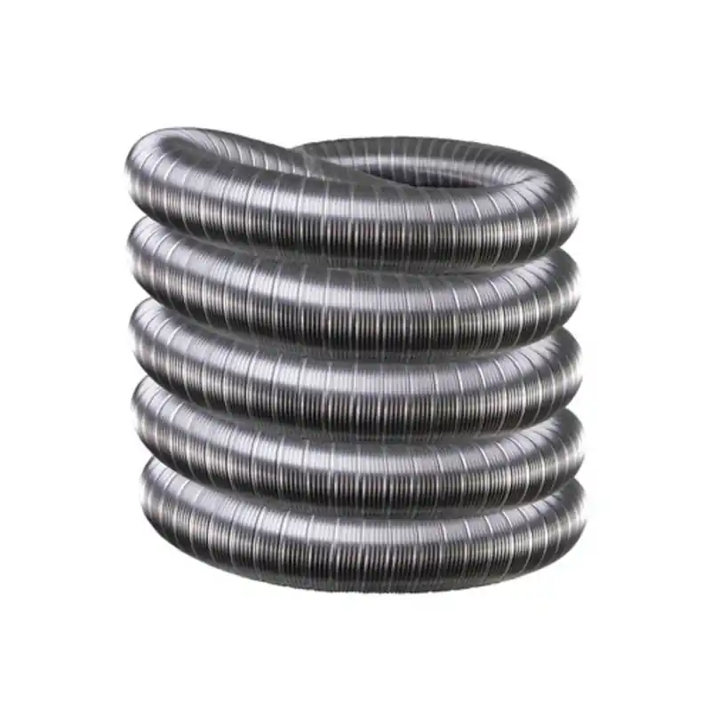Tubo flex doble pared AISI 316L 140Ø - 25 metros Directo De Fábrica