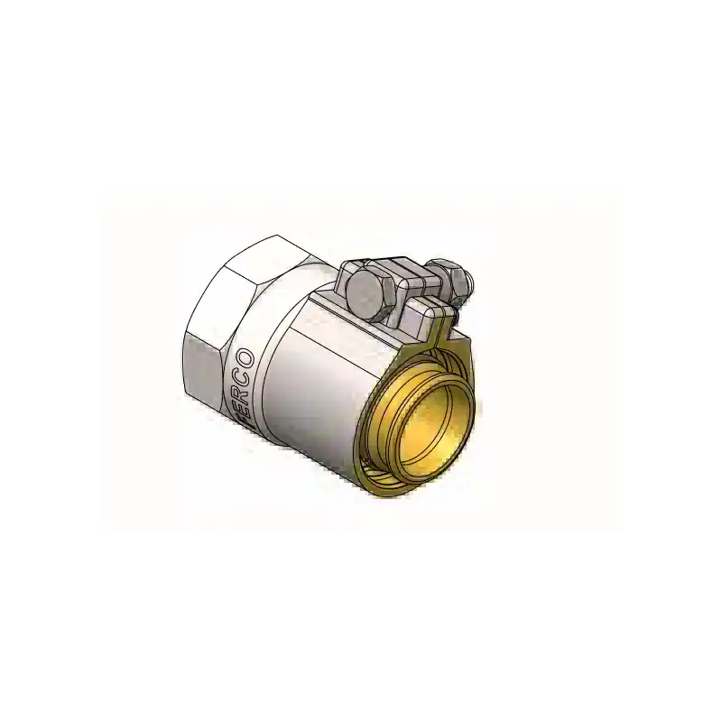 A Buen Precio Racor Fijo Hembra Press Fitting Normalizado FERCO Ø 40 - 1 ¼"