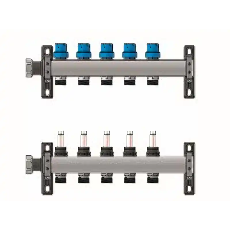 Alta Calidad Colector Inox con Equilibrado Simple 2 vías FERCO 2 x 24-19