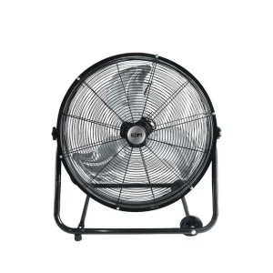 Solo Hoy Ventildor Industrila de Suelo EDM 180W con Ruedas Negro Ø60