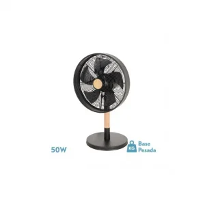 Ventilador Sobremesa FALCON Negro/Haya 3VEL.45W Bestseller