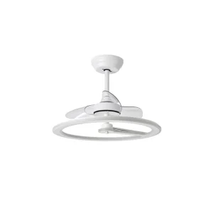 Ventilador de Techo DC TATIANA 110W Blanco/MAD.Gris 3 Oferta Especial