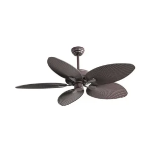 A Buen Precio Ventilador de Techo DC BORASCO 24W Marrón 5 Aspas 6 Intensidades VEL.132D