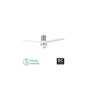 Ventilador de Techo DC TEO 24W 2950LM NIQUEL 3ASP Blancas Comprar En Línea