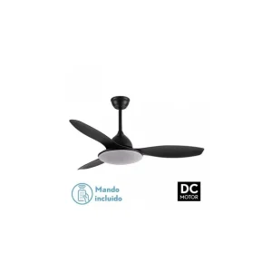 A Buen Precio Ventilador de Techo DC Negro YAEL 72W 3000-4000-6000K
