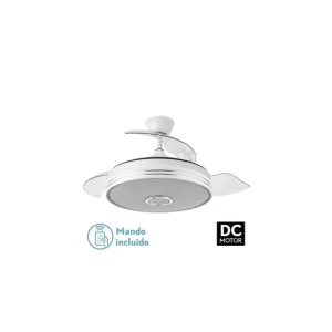 Ventilador de Techo DC MATANUSKA 72W 6120LM Blanco BLUETHOOTH Oferta