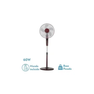 Alta Calidad Ventilador de Pie RAYO BURDEOS/NG.3 VEL.60W.5