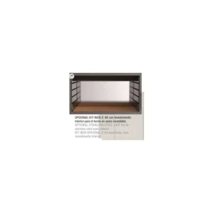 Venta Final KIT REVESTIMIENTO INTERIOR EN INOX PARA HORNO + BANDEJA. PARA GIJON-H