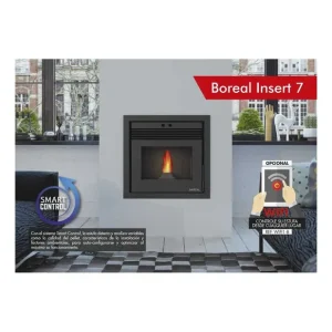 INSERTABLE DE PELLET DE 7 KW BOREAL Precio Bajo