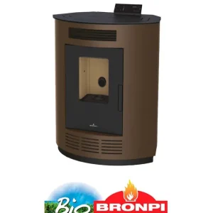 Comprar En Línea Estufa de Pellet BRONPI Moka Rincón 9 Kw