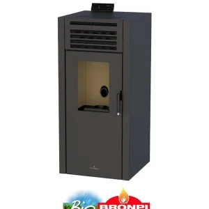 Compra Hoy Estufa de Pellet BRONPI Adel 15 Kw Negra