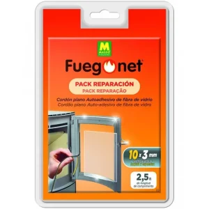 Cordón plano autoadhesivo FUEGO NET 10x3 Precio De Oferta