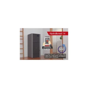 Solo Por Tiempo Limitado CALDERA DE PELLET COMPACTA DE 14 KW COLOR GRIS BOREAL