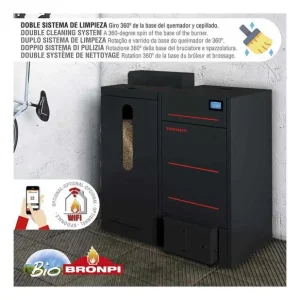 Comprar En Línea Caldera de pellet BRONPI HYDROCONFORT 27 Kw