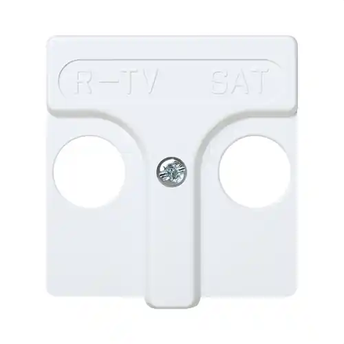 Alta Calidad TAPA TOMA SEÑAL R-TV SIMON 27 BLANCO NIEVE