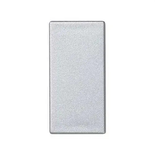 Barato PLACA CIEGA SIMON K45 1/2 MECANISMO ALUMINIO ANODIZADO