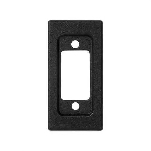 Venta Final PLACA SIMON K45 PARA 1 CONECTOR SUB D9 GRIS GRAFITO