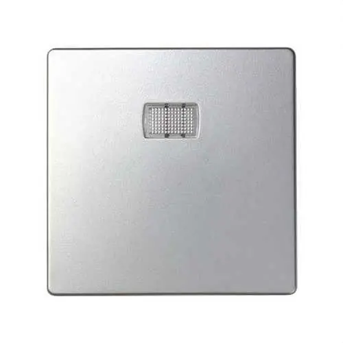 TECLA PULSADOR NEUTRAL SIMON 82 ALUMINIO Oferta Flash