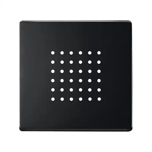 Alta Calidad TAPA PARA ZUMBADOR/TIMBRE NEGRO MATE