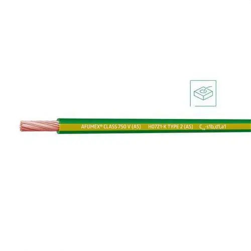 CABLE AFUMEX CLASS 750V(AS)H07Z1-K TYPE 2(AS)1x1,5 AM.VD(SE SUMINISTRA CJ.200m) Oferta Limitada