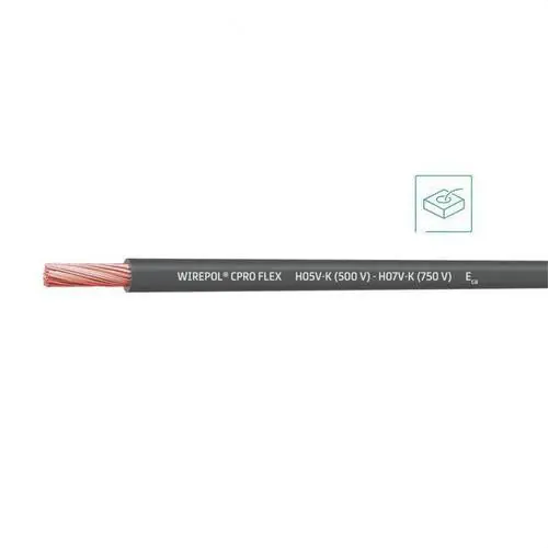 A Buen Precio CABLE WIREPOL CPRO FLEX H05V-K(500V)-H07V-K(750V)1x6 GR(SE SUMINISTRA CJ.100m)