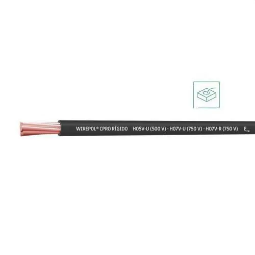 CABLE WIREPOL CPRO RIG.750V H07V-U/H07V-R 1x2,5 NG(SE SUMINISTRA CJ.100m) Envío Exprés