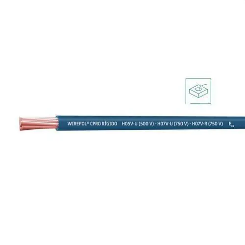 CABLE WIREPOL CPRO RIG.750V H07V-U/H07V-R 1x2,5 AZ(SE SUMINISTRA CJ.100m) Descuento
