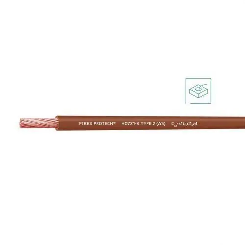 CABLE FIREX PROTECH 750V(AS)H07Z1-K TYPE 2(AS)1x2,5 MR(SE SUMINISTRA CJ.100m) Precio Bajo