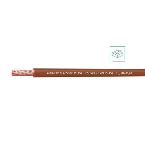 CABLE AFUMEX CLASS 500V(AS)ES05Z1-K TYPE 2(AS)1x1 MR(SE SUMINISTRA CJ.200m) Barato
