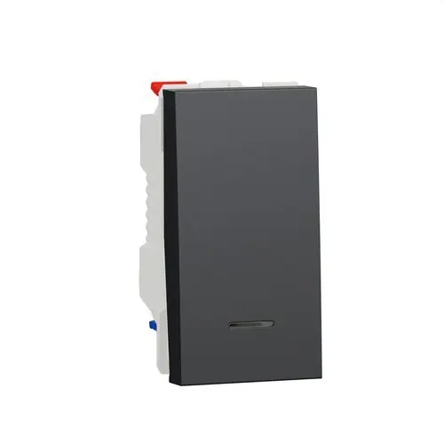 Descuento CONMUTADOR 1 MODULO LED SEÑALIZACIÓN ANTRACITA