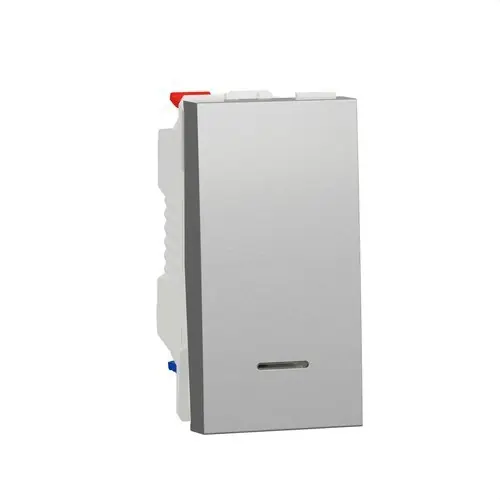 CONMUTADOR 1 MODULO LED SEÑALIZACIÓN ALUMINIO Novedad
