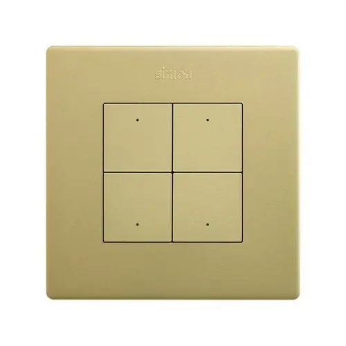 Venta Final CONMUTADOR SIMON 270 IO MASTER CON 4 EXPERIENCIAS COBRE