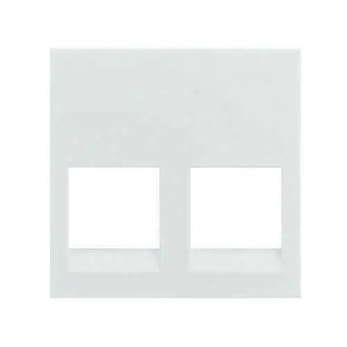 Alta Calidad PLACA PNA.SIMON 400 S/GPOLV.P/2 CTR.RJ45 CLIPAJE 3M BL