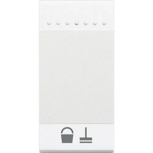 TECLA + LIMPIEZA HABITACIÓN CON 1 MÓDULO EN COLOR BLANCO Económico