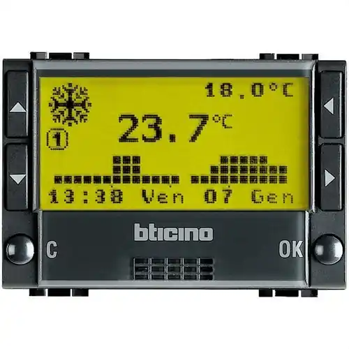 TERMOSTATO ELTRON.PROGR.6 PROGRAMAS LIVINGLIGHT 2 MOD.ANTR. Precio Reducido