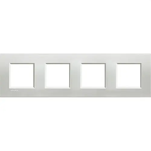 Compra Hoy PLACA 2+2+2+2 MÓDULOS EN COLOR PLATA
