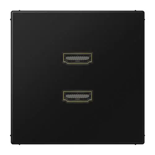 PLACA 2xHDMI NEGRO PARA SERIE LS Envío Exprés