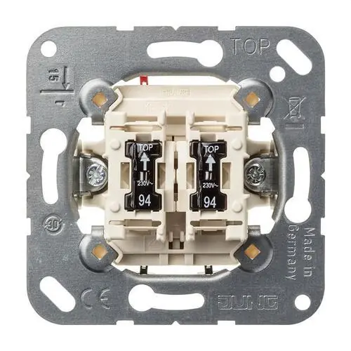 Barato MECANISMO DOBLE INTERRUPTOR CON LUMINARIA 10AX 250V