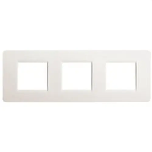 Última Oportunidad PLACA 2+2+2 MÓDULOS HORIZONTAL MATIX EN COLOR PERVINCA