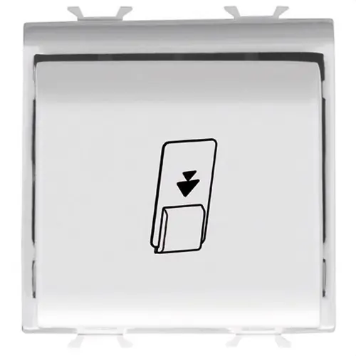A Buen Precio INTERRUPTOR UNIV.DE TARJETA 2M BLANCO