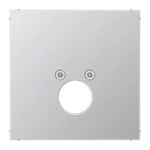 A Buen Precio PLACA PARA 1 TOMA PARA ALTAVOZ BNC-LS ALUMINIO