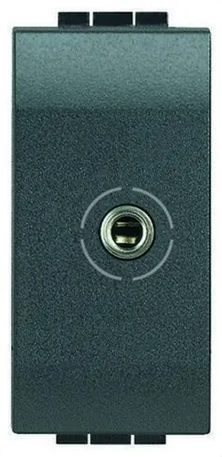 CONECTOR AUDIO JACK 3,5mm ANTRACITA Mejor Precio