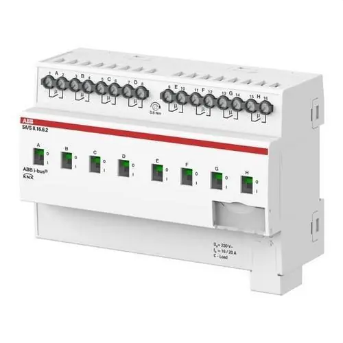 ACTUADOR INTERRUPTOR DETECCIÓN DE CORRIENTE 8 CANALES 16/20AX CARGAS C DIN Barato