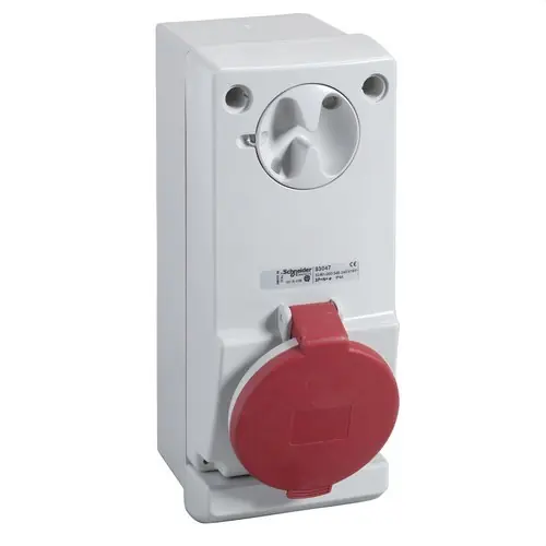 A Buen Precio BASE MURAL BLOQUEO 32A 4P+TT 380-415V IP44