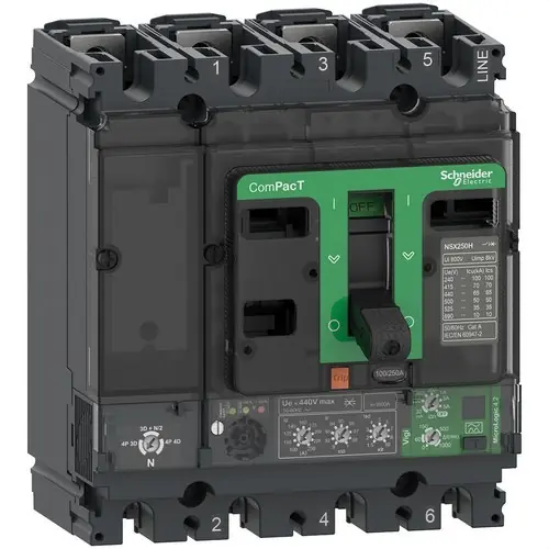 Alta Calidad BLOQUE DE CORTE NSX100N 50kA AC 4P4R 40A 4.2