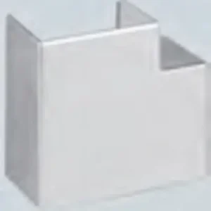 Últimas Unidades ANGULO PLANO SIMON CANALIZACIÓN 185x55mm ALUMINIO