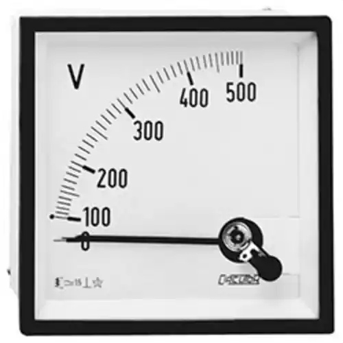 VOLTÍMETRO EC 96 250V PARA MEDIDA EN CORRIENTE ALTERNA Compra Hoy