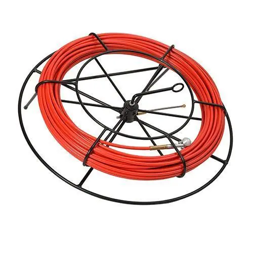 Garantía De Devolución De Dinero PASACABLES ACERO NYLON 10mm 40m H720 ROJO