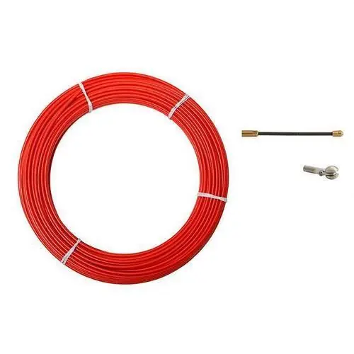 Más Vendido PASACABLES FLEJE ACERO / POLIPROPILENO 10mm 40m ROJO
